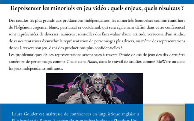 Représenter les minorités en jeu vidéo